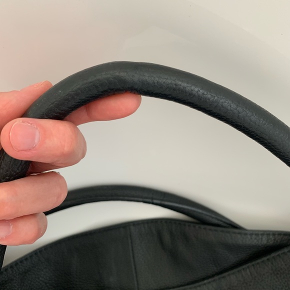 Purificación Garcia Leather Hobo Bag Black - Picture 8 of 13